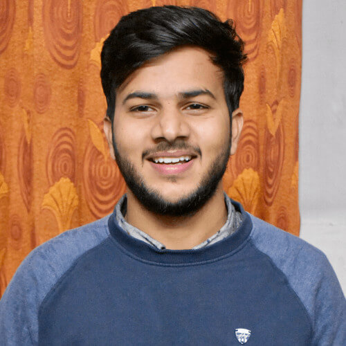 Deep Machine Learning course student Shivam Yadav
